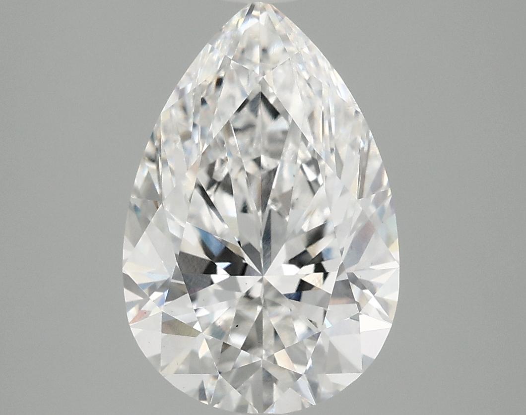 3.06 Carat Pear Shaped Excellent Cut VS1 IGI Certified Lab Grown Diamond