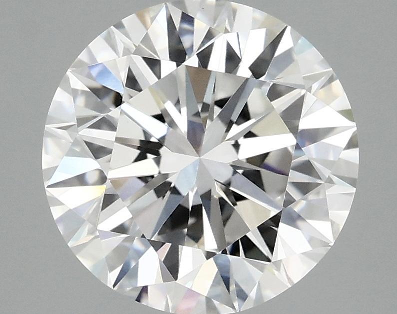 2.76 Carat Round Shaped Ideal Cut VVS2 IGI Certified Lab Grown Diamond
