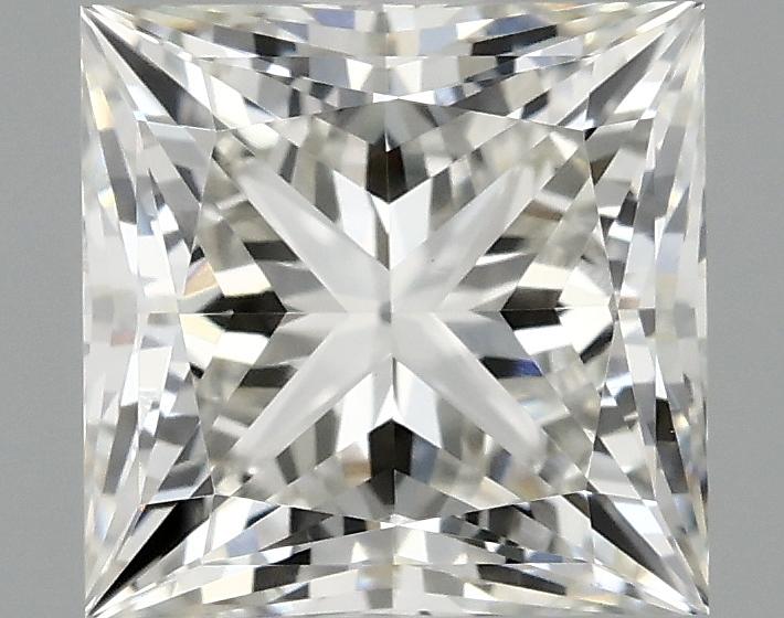 1.77 Carat Princess Shaped Ideal Cut VVS2 IGI Certified Lab Grown Diamond