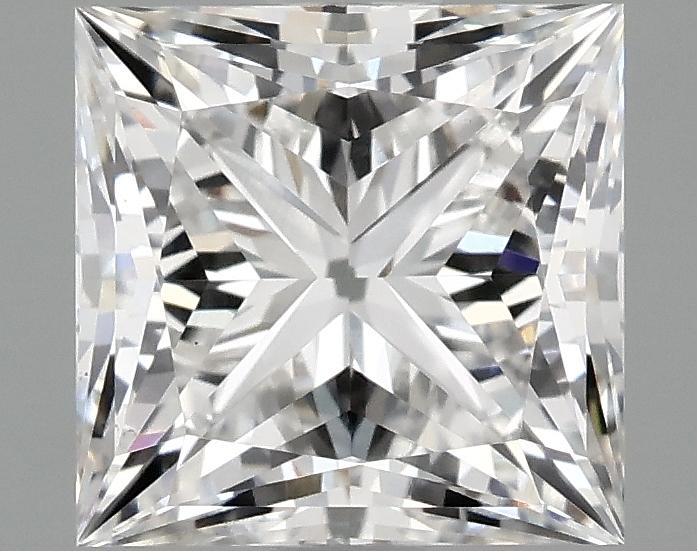 1.88 Carat Princess Shaped Ideal Cut VS1 IGI Certified Lab Grown Diamond