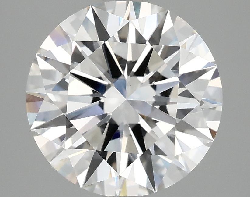 3.06 Carat Round Shaped Ideal Cut VVS2 IGI Certified Lab Grown Diamond