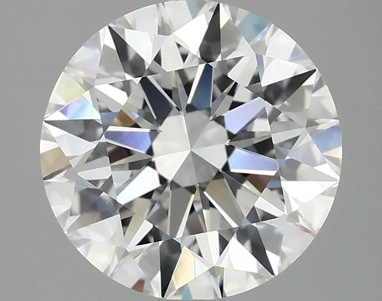 2.55 Carat Round Shaped Ideal Cut VVS2 IGI Certified Lab Grown Diamond