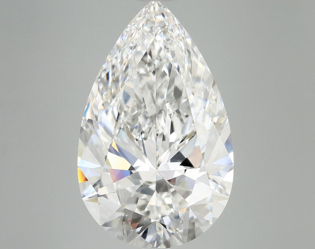 10.0 Carat Pear Shaped Ideal Cut VVS2 IGI Certified Lab Grown Diamond