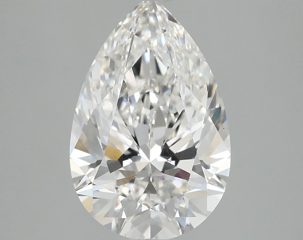 3.02 Carat Pear Shaped Excellent Cut VS1 IGI Certified Lab Grown Diamond