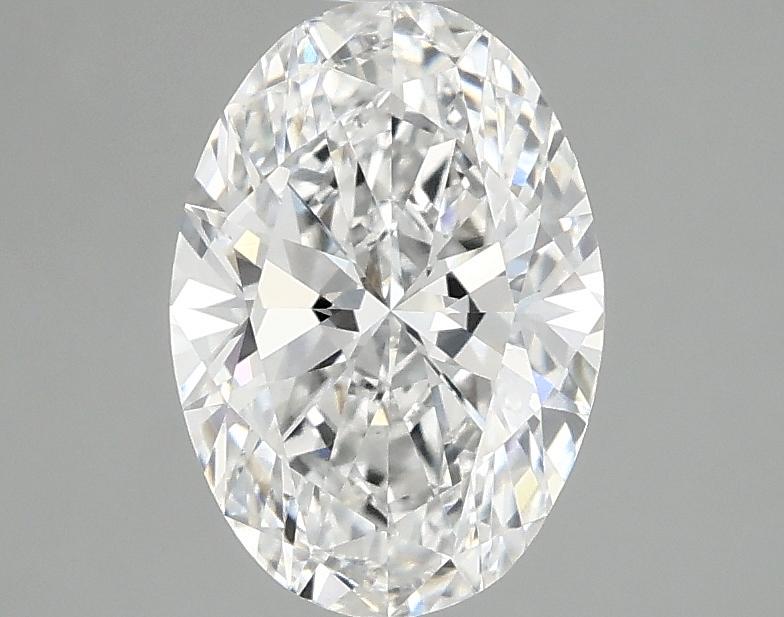 1.5 Carat Oval Shaped Ideal Cut VVS2 IGI Certified Lab Grown Diamond