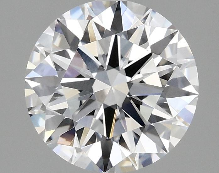 2.08 Carat Round Shaped Ideal Cut VVS2 IGI Certified Lab Grown Diamond