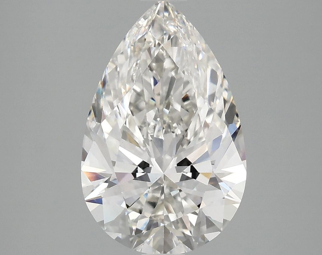 3.03 Carat Pear Shaped Ideal Cut VVS2 IGI Certified Lab Grown Diamond