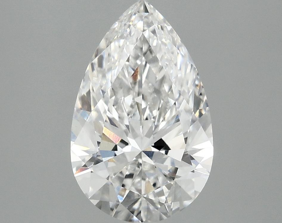 2.02 Carat Pear Shaped Ideal Cut VVS2 IGI Certified Lab Grown Diamond