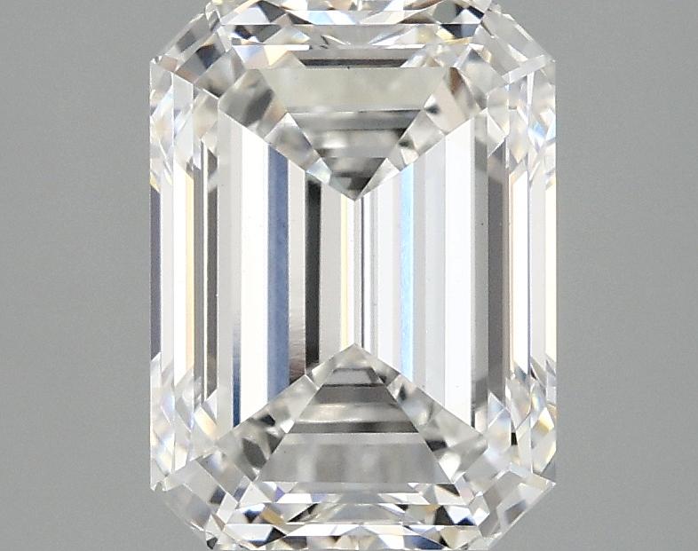 2.97 Carat Emerald Shaped Excellent Cut VS1 IGI Certified Lab Grown Diamond
