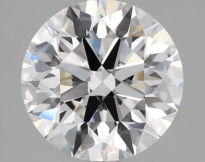 2.1 Carat Round Shaped Excellent Cut VVS2 IGI Certified Lab Grown Diamond