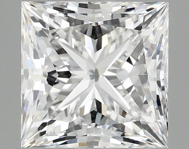 2.07 Carat Princess Shaped Ideal Cut VS1 IGI Certified Lab Grown Diamond