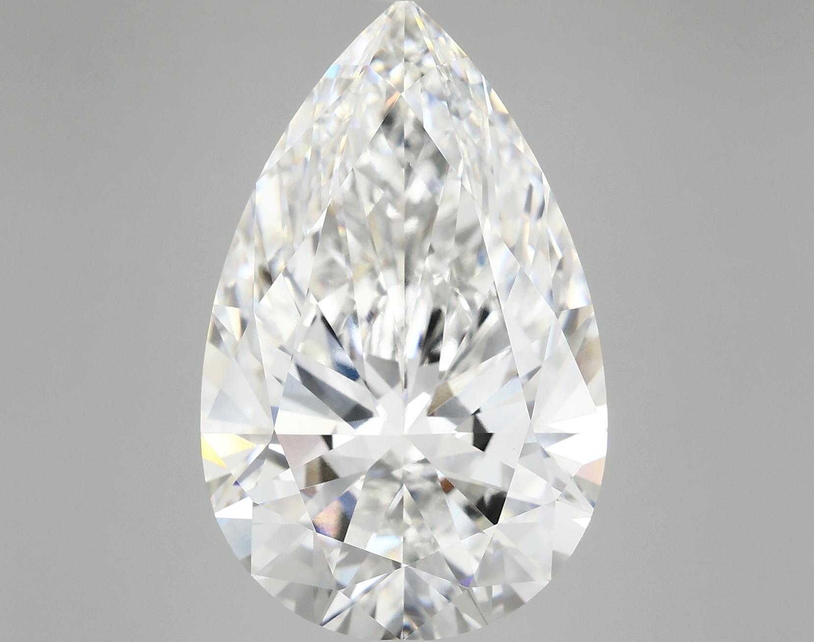 10.18 Carat Pear Shaped Ideal Cut VVS2 IGI Certified Lab Grown Diamond