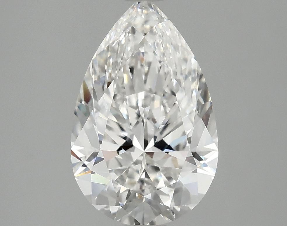 2.55 Carat Pear Shaped Ideal Cut VS1 IGI Certified Lab Grown Diamond