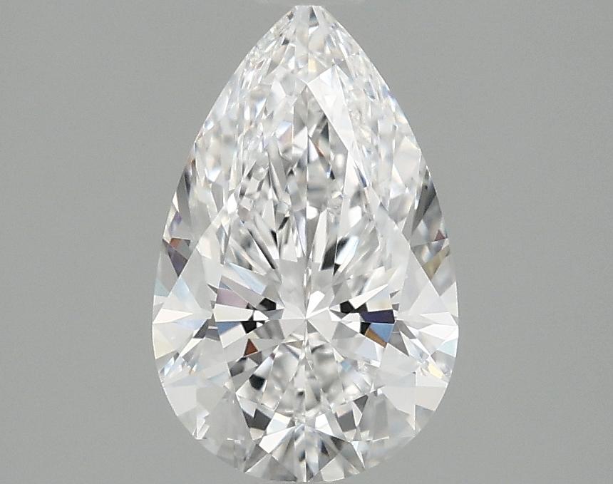 1.59 Carat Pear Shaped Ideal Cut VVS2 IGI Certified Lab Grown Diamond