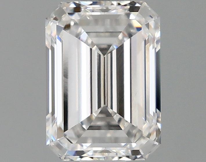 0.98 Carat Emerald Shaped Excellent Cut VVS2 IGI Certified Lab Grown Diamond