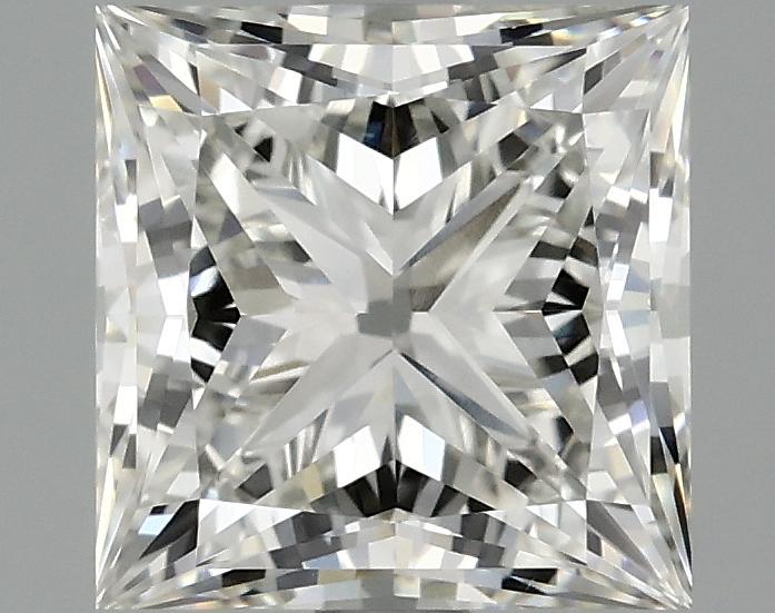 2.07 Carat Princess Shaped Ideal Cut VVS2 IGI Certified Lab Grown Diamond