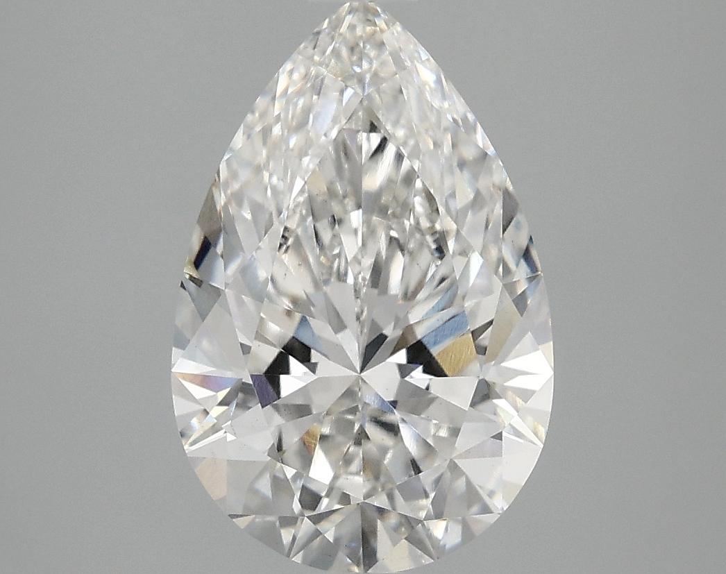 3.07 Carat Pear Shaped Excellent Cut VS2 IGI Certified Lab Grown Diamond