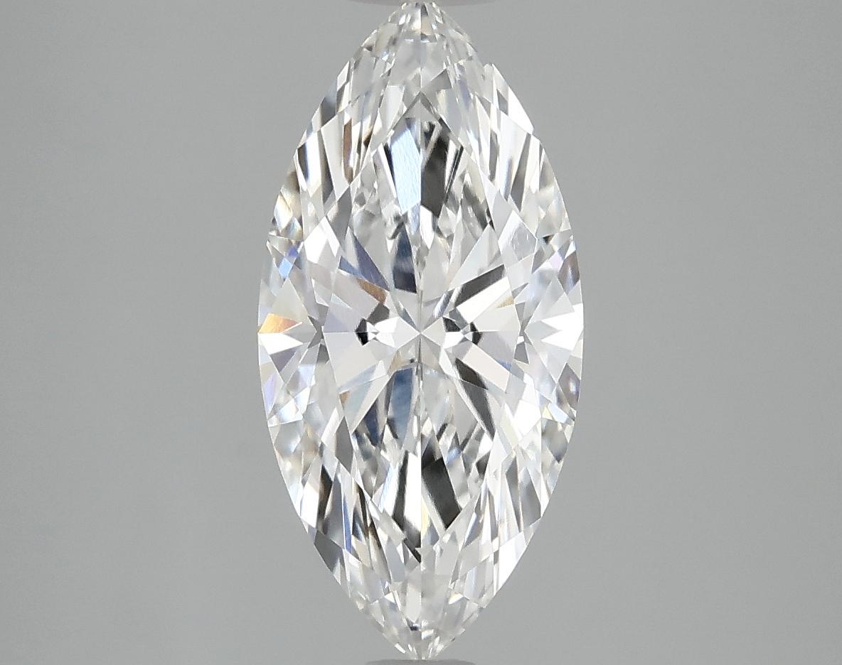 2.03 Carat Marquise Shaped Excellent Cut VVS2 IGI Certified Lab Grown Diamond