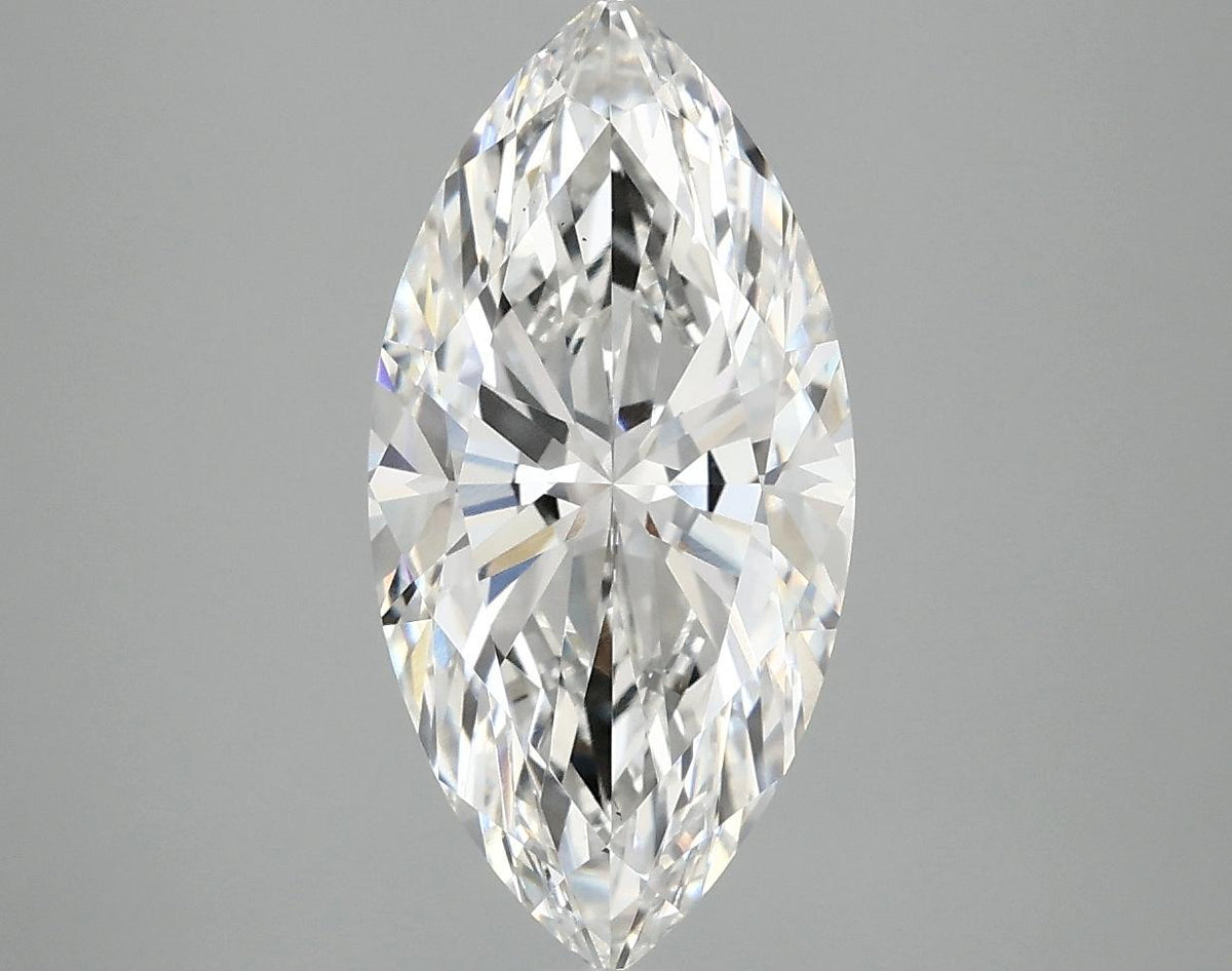 3.02 Carat Marquise Shaped Ideal Cut VS2 IGI Certified Lab Grown Diamond