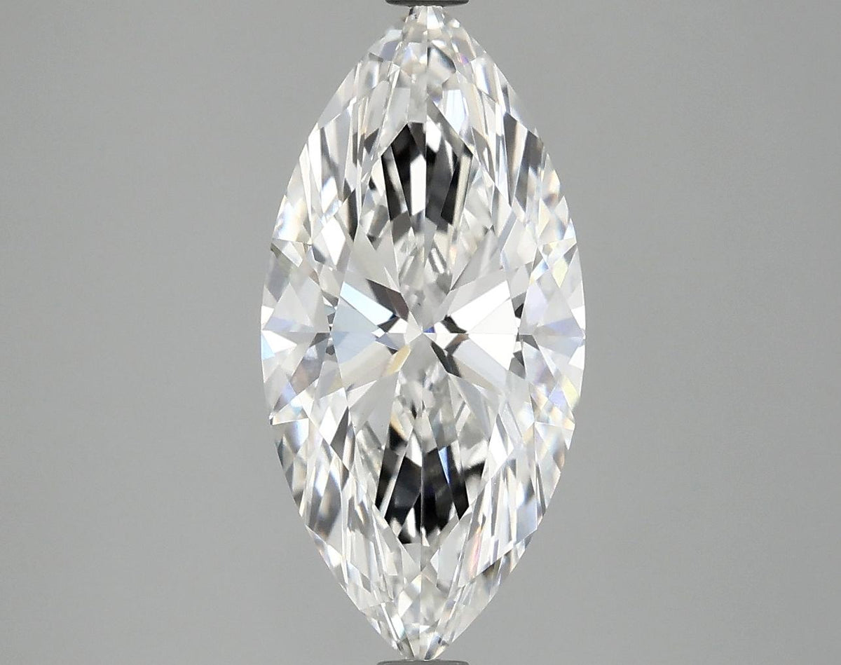 3.01 Carat Marquise Shaped Excellent Cut VVS2 IGI Certified Lab Grown Diamond