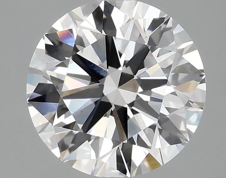 2.07 Carat Round Shaped Excellent Cut VVS2 IGI Certified Lab Grown Diamond