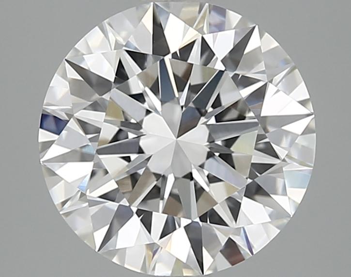3.09 Carat Round Shaped Ideal Cut VVS2 IGI Certified Lab Grown Diamond