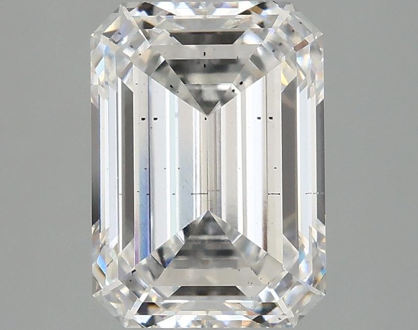 3.09 Carat Emerald Shaped Ideal Cut SI1 IGI Certified Lab Grown Diamond