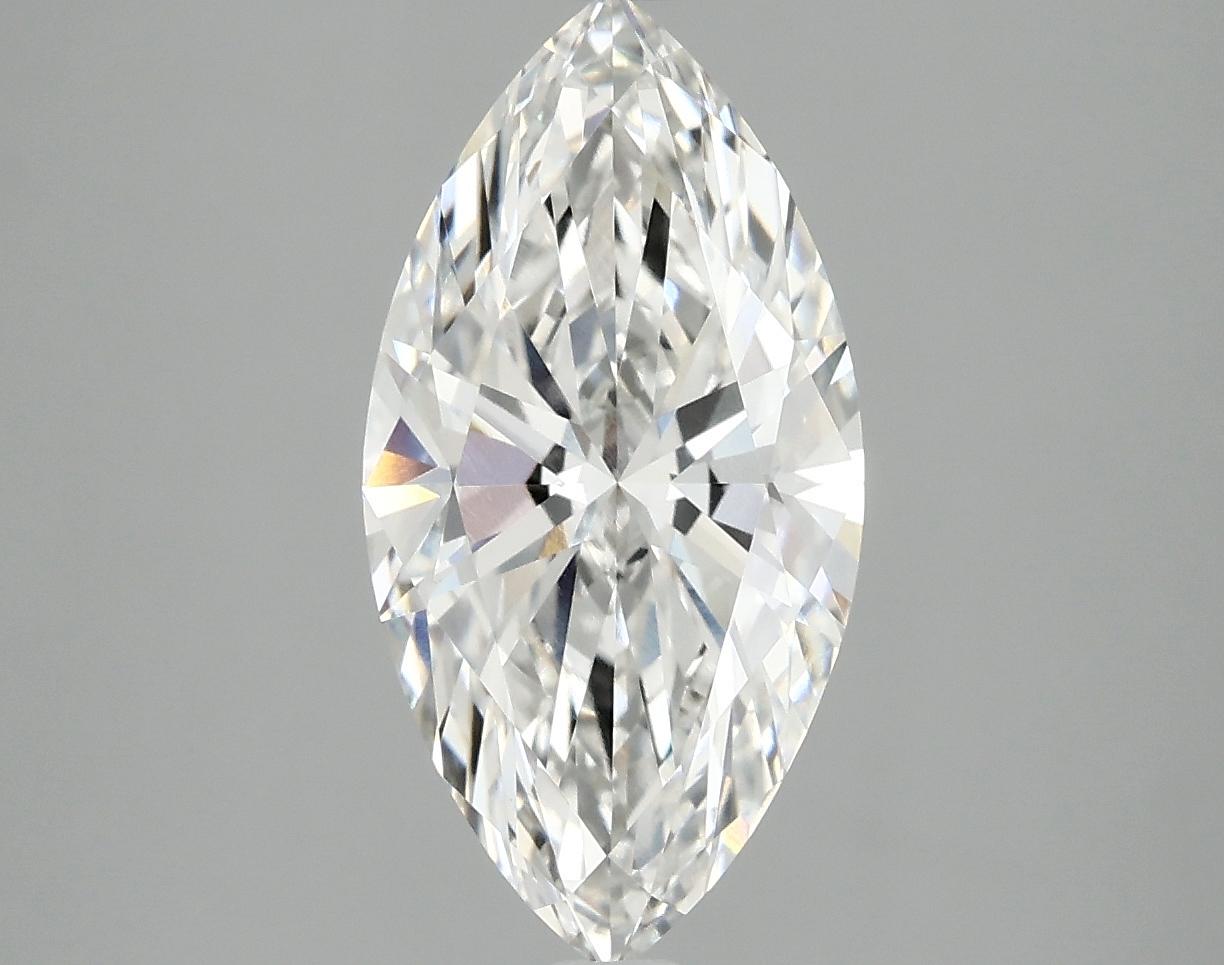 2.58 Carat Marquise Shaped Ideal Cut VVS2 IGI Certified Lab Grown Diamond