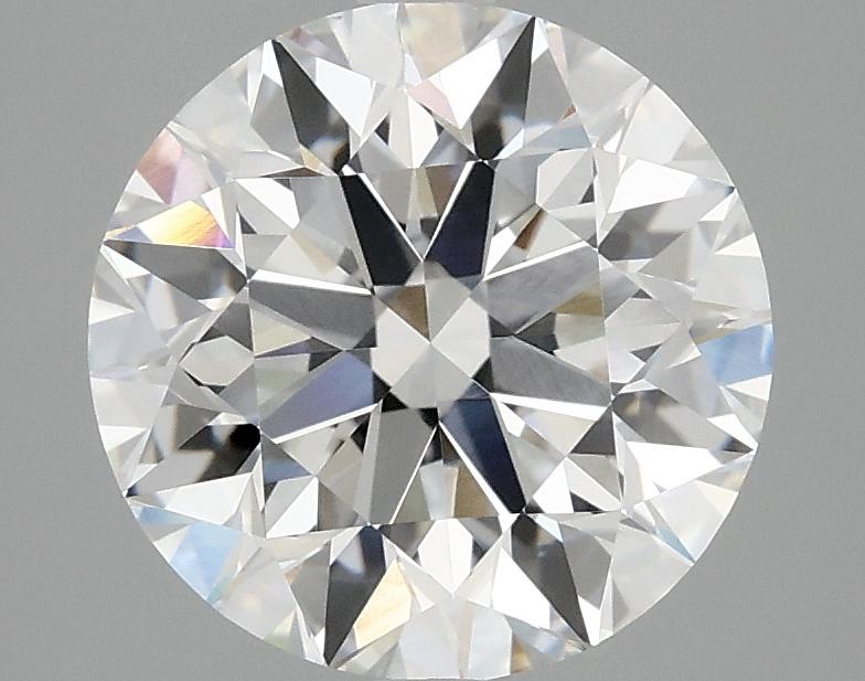 3.06 Carat Round Shaped Excellent Cut VVS2 IGI Certified Lab Grown Diamond