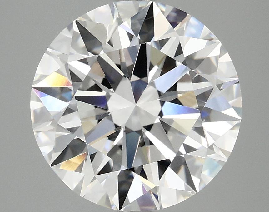 3.96 Carat Round Shaped Ideal Cut VVS2 IGI Certified Lab Grown Diamond