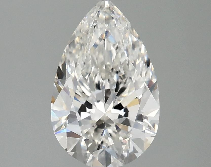1.55 Carat Pear Shaped Ideal Cut VVS2 IGI Certified Lab Grown Diamond