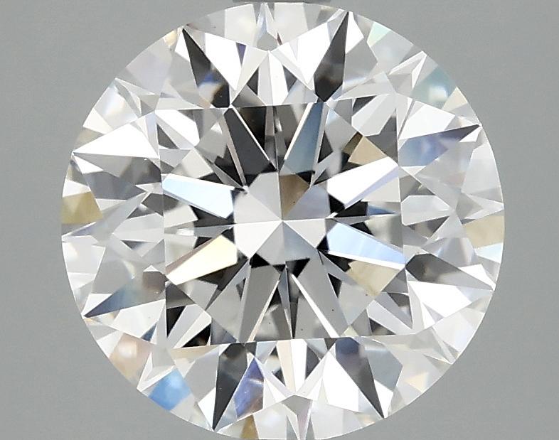 3.08 Carat Round Shaped Excellent Cut VS1 IGI Certified Lab Grown Diamond