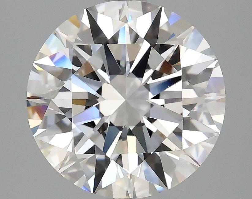 3.03 Carat Round Shaped Ideal Cut VVS2 IGI Certified Lab Grown Diamond