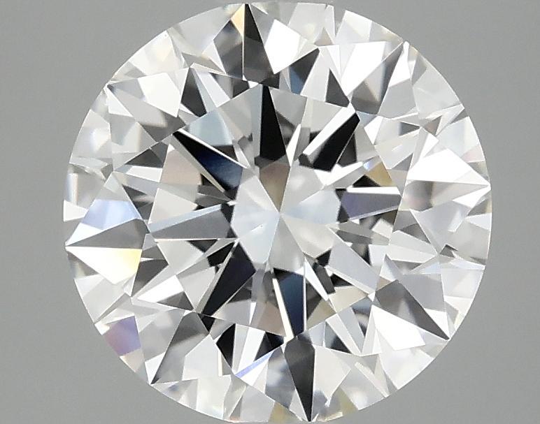 2.84 Carat Round Shaped Ideal Cut VVS2 IGI Certified Lab Grown Diamond