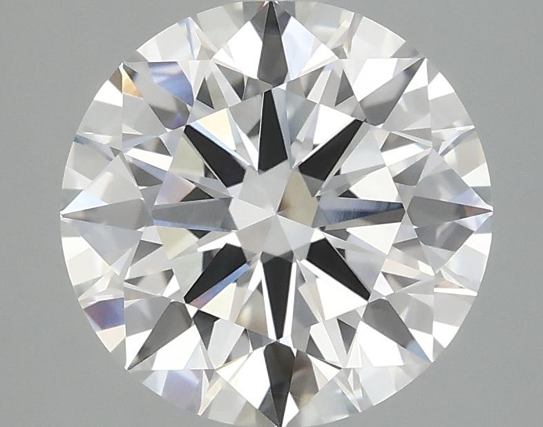 3.09 Carat Round Shaped Ideal Cut VVS2 IGI Certified Lab Grown Diamond