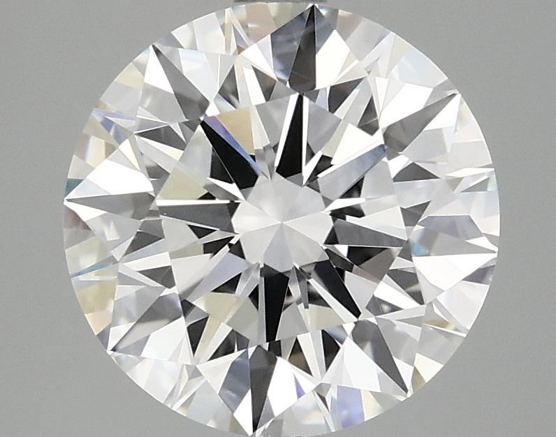 3.09 Carat Round Shaped Ideal Cut VVS2 IGI Certified Lab Grown Diamond