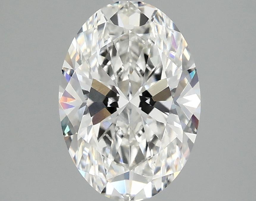 2.05 Carat Oval Shaped Ideal Cut VVS2 IGI Certified Lab Grown Diamond