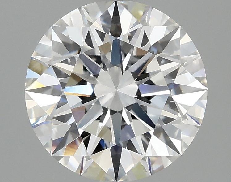 2.58 Carat Round Shaped Ideal Cut VVS2 IGI Certified Lab Grown Diamond