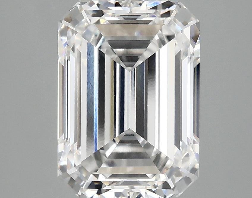 2.88 Carat Emerald Shaped Ideal Cut VS1 IGI Certified Lab Grown Diamond