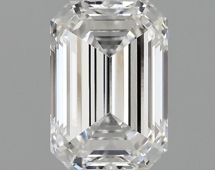 0.99 Carat Emerald Shaped Ideal Cut VVS2 IGI Certified Lab Grown Diamond