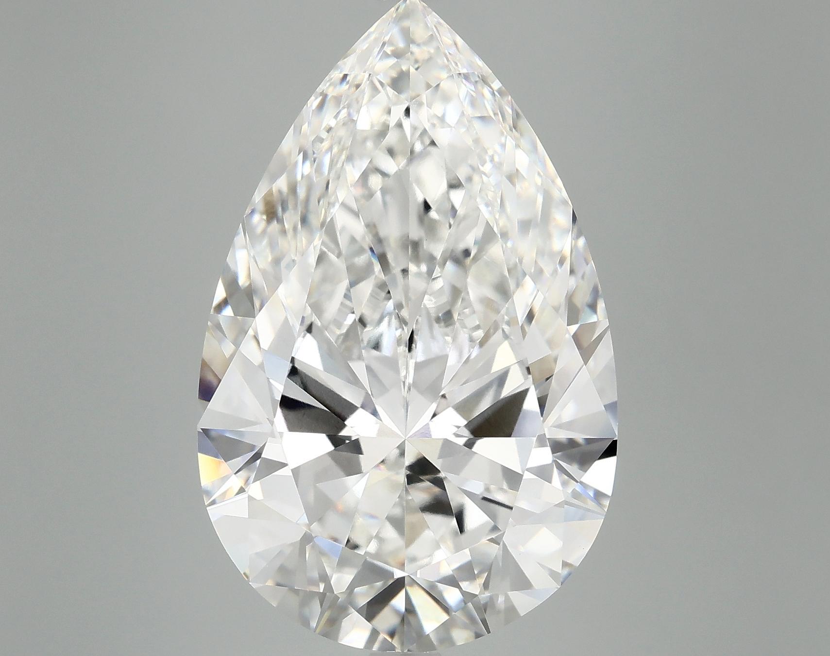 11.03 Carat Pear Shaped Ideal Cut VVS2 IGI Certified Lab Grown Diamond