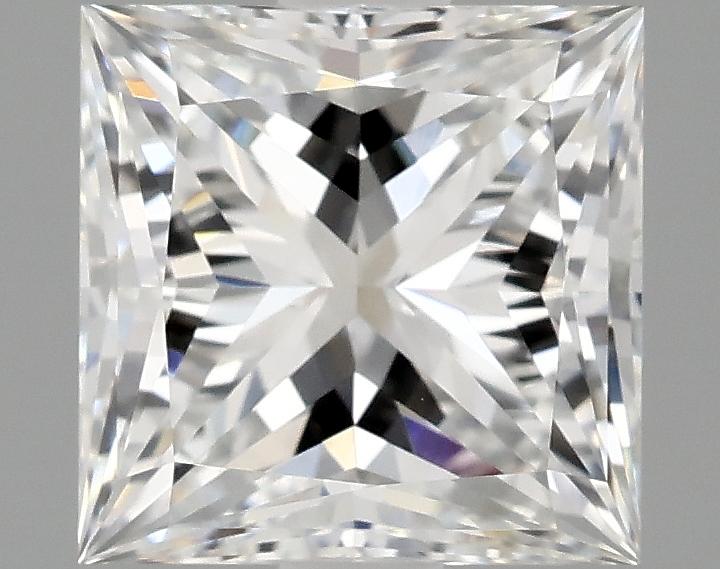 2.02 Carat Princess Shaped Ideal Cut VVS2 IGI Certified Lab Grown Diamond