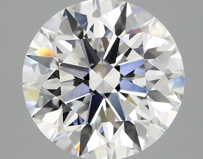 3.07 Carat Round Shaped Excellent Cut VVS2 IGI Certified Lab Grown Diamond