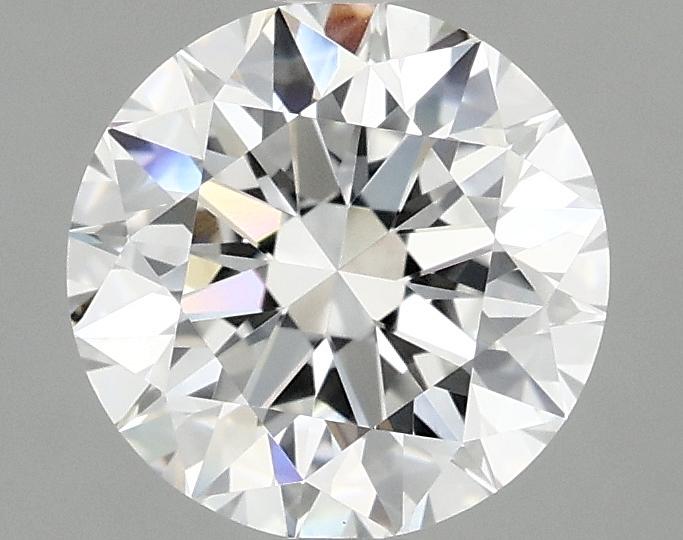 2.07 Carat Round Shaped Excellent Cut VVS2 IGI Certified Lab Grown Diamond