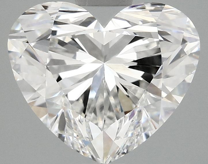 3.03 Carat Heart Shaped Excellent Cut VVS2 IGI Certified Lab Grown Diamond