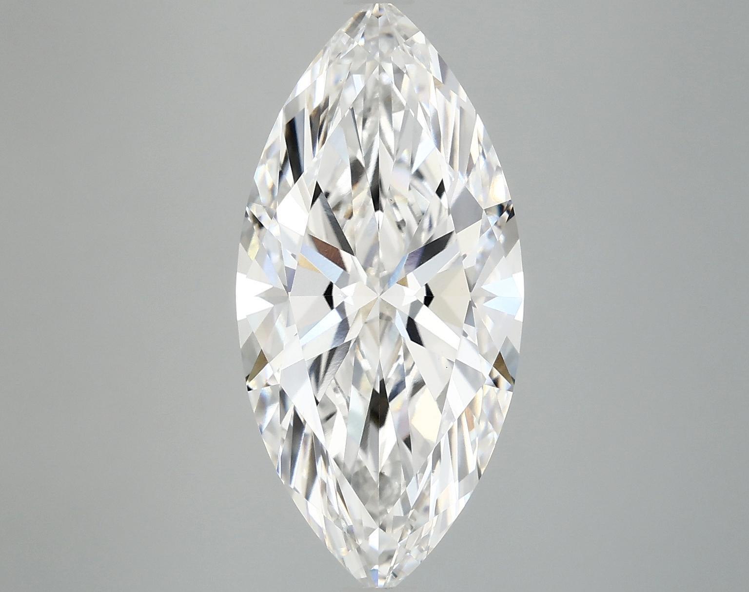 4.85 Carat Marquise Shaped Excellent Cut VS1 IGI Certified Lab Grown Diamond