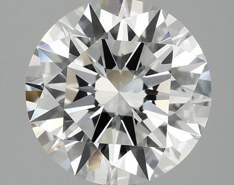 2.42 Carat Round Shaped Ideal Cut VVS2 IGI Certified Lab Grown Diamond