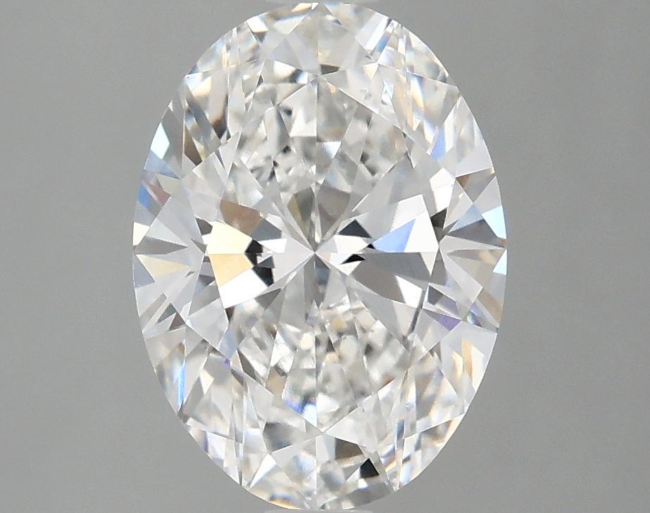 2.5 Carat Oval Shaped Excellent Cut VVS2 IGI Certified Lab Grown Diamond