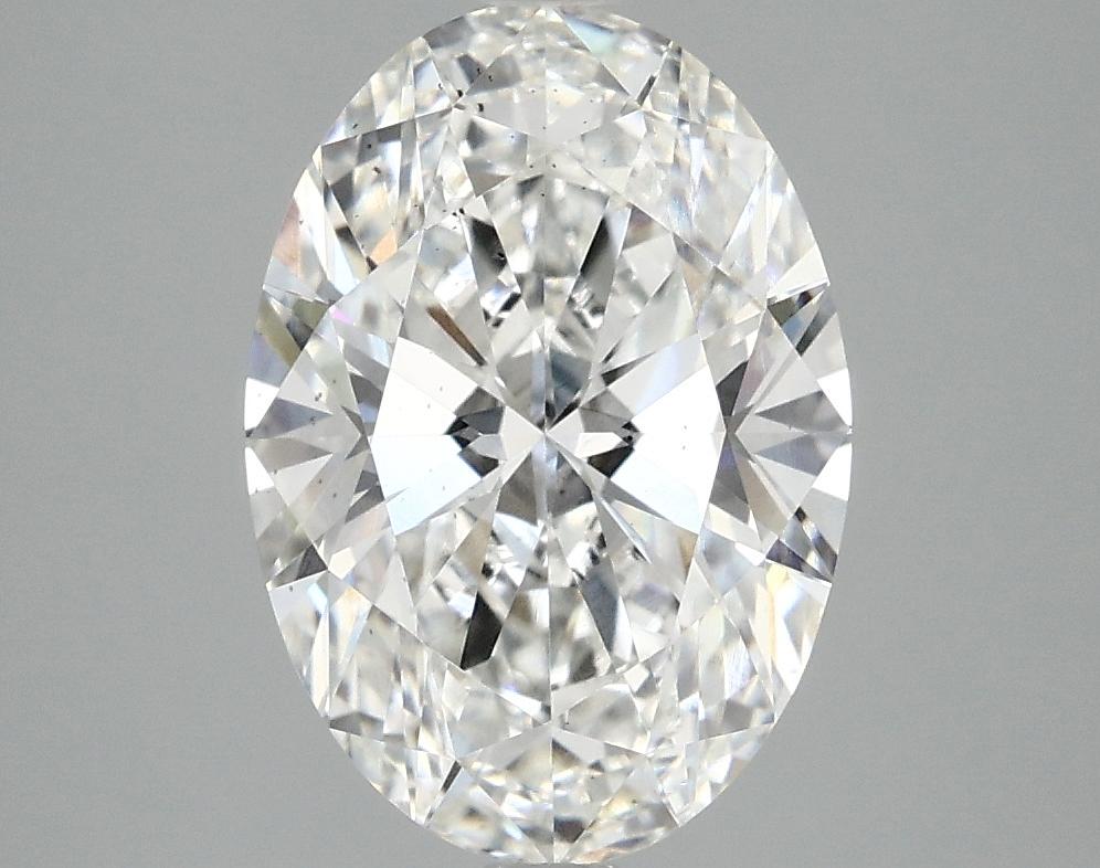 3.08 Carat Oval Shaped Ideal Cut SI1 IGI Certified Lab Grown Diamond