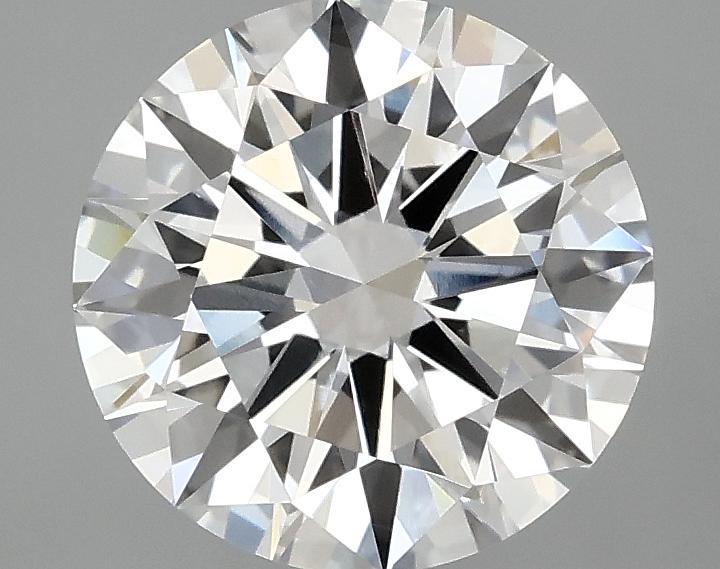 2.43 Carat Round Shaped Ideal Cut VVS2 IGI Certified Lab Grown Diamond
